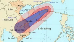 Ban chỉ đạo phòng chống lụt bão Trung ương đã họp khẩn đối phó với bão số 12