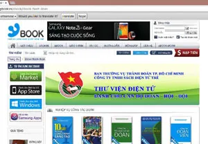 Thư viện sách điện tử dành cho cán bộ Đoàn - Hội - Đội TPHCM