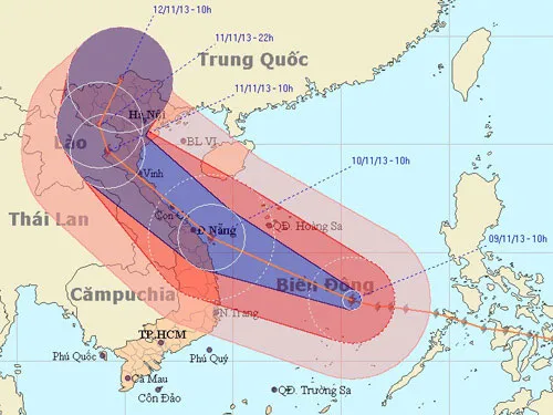 Khẩn cấp ứng phó với siêu bão Haiyan