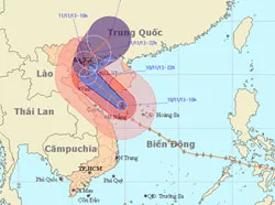 Bão số 14 hướng ra phía Bắc - Miền Trung đưa dân về nơi ở cũ