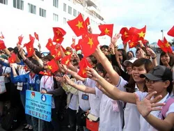 Chương trình tàu Thanh niên Đông Nam Á - SSEAYP 2013 rời Việt Nam