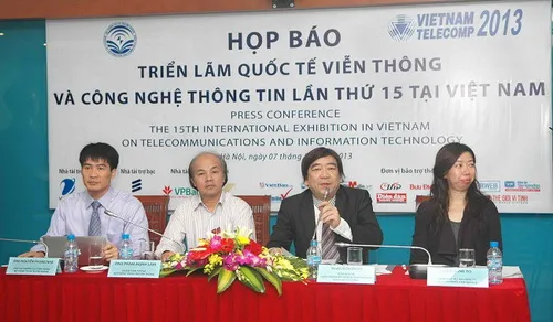 Triển lãm quốc tế Viễn thông và công nghệ thông tin lần thứ 15 tại Việt Nam