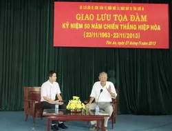 Kỷ niệm 50 năm chiến thắng trận Hiệp Hòa - Đức Hòa - Long An