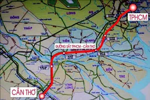 3,6 tỷ USD xây tuyến đường sắt TPHCM - Cần Thơ
