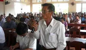 Tin TPHCM ngày 06/12/2013: Đại biểu Quốc hội TPHCM tiếp xúc cử tri huyện Củ Chi