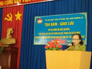 Học Bác để làm tốt công tác Dân vận