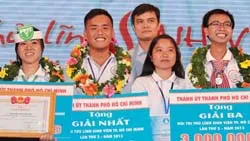 Sinh viên Huỳnh Vũ Duy trở thành Thủ lĩnh Sinh viên TP năm 2013