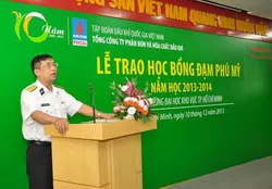 Trao học bổng Đạm Phú Mỹ cho các sinh viên khu vực TPHCM