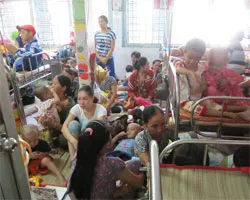 Số giường bệnh thấp so với nhu cầu thực tế