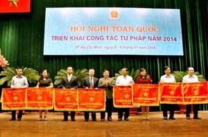 Kết thúc Hội nghị toàn quốc triển khai công tác Tư pháp 2014