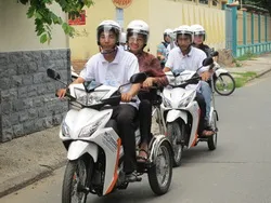 Gần 4.500 lượt khách tham gia dịch vụ “Motobike – Taxi” dành cho người khuyết tật