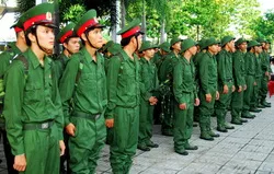 Thanh niên huyện Cần Giờ lên đường nhập ngũ