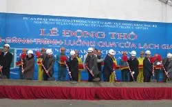 Khởi công xây dựng Cụm công trình luồng qua Lạch Giang
