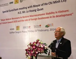 Chủ tịch UBND TPHCM gặp gỡ Hiệp hội các doanh nghiệp Châu Âu tại Việt Nam