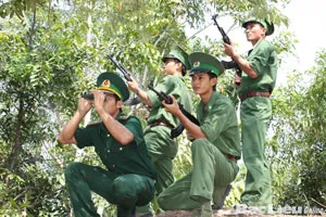 Nghĩ về người lính quân hàm xanh
