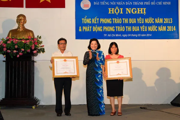Đài TNND TP.HCM tổ chức Hội nghị tổng kết phong trào thi đua yêu nước năm 2013 2