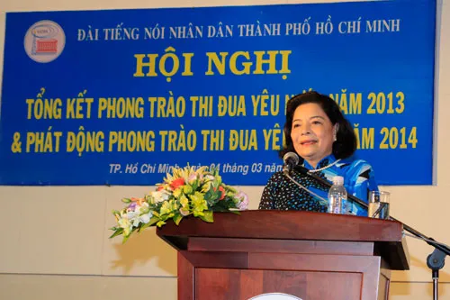 Đài TNND TP.HCM tổ chức Hội nghị tổng kết phong trào thi đua yêu nước năm 2013 4