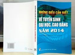 Phát hành cuốn Những điều cần biết về tuyển sinh ĐH-CĐ năm 2014