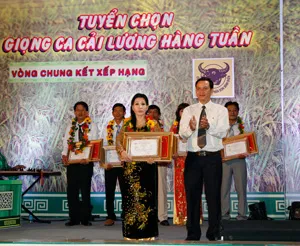 Hồ Thị Sen đoạt giải nhất Tuyển chọn GCCLHT năm 2014 đợt 1