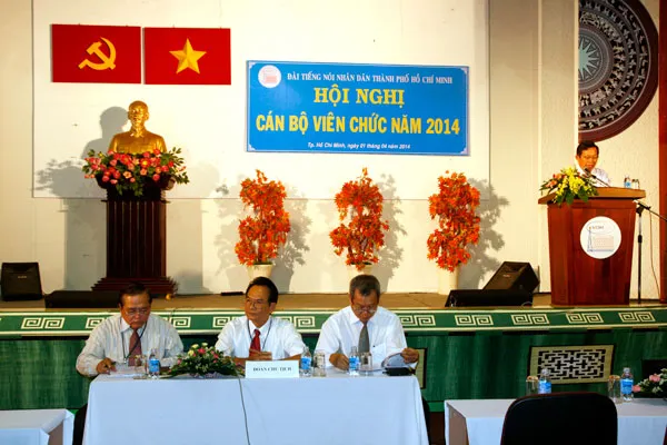 Cán bộ công chức, viên chức Đài TNND TPHCM quyết tâm thực hiện tốt nhiệm vụ năm 2014 1