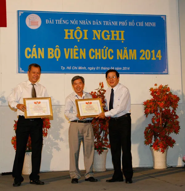 Cán bộ công chức, viên chức Đài TNND TPHCM quyết tâm thực hiện tốt nhiệm vụ năm 2014 3