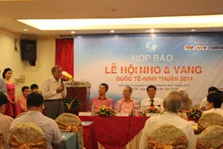 Lễ hội nho và vang quốc tế Ninh Thuận 2014