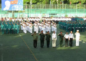 Khai mạc Hội thao quốc phòng lực lượng vũ trang quận 1