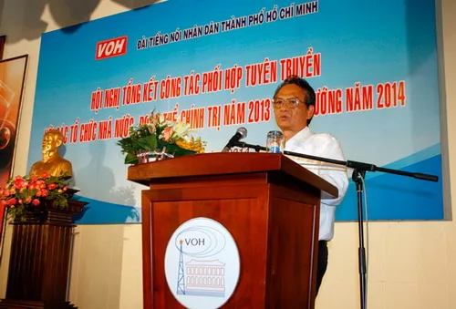 Đài TNND TPHCM tổng kết công tác phối hợp tuyên truyền năm 2013 và định hướng 2014 1