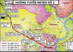 Thiết kế ga điện ngầm đảm bảo không ảnh hưởng đến công trình bên trên
