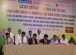 Hỗ trợ hơn 450 tỷ đồng vốn cho 57 doanh nghiệp trên địa bàn quận 12 và huyện Hóc Môn