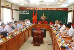 Đoàn đại biểu Quốc hội 6 nước đến thăm văn phòng Đại biểu Quốc hội TP.HCM