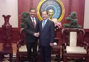 Bí thư Thành ủy Lê Thanh Hải tiếp Tổng Lãnh sự Ấn Độ