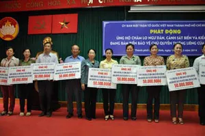 TPHCM: Tình hậu phương luôn vững vàng, ấm áp