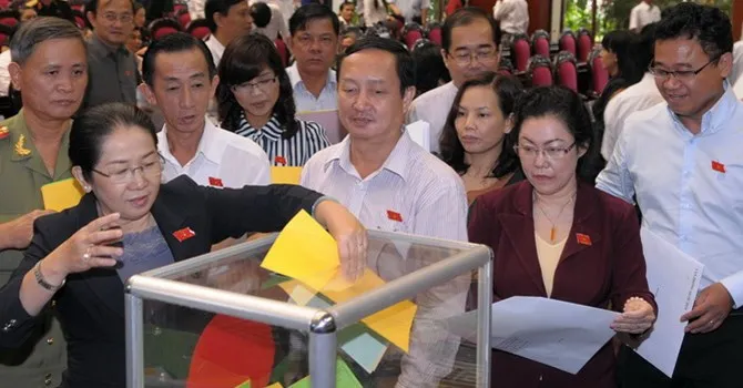 Đề nghị phiếu tín nhiệm chỉ nên để ở hai mức “Tín nhiệm” và “Không tín nhiệm”