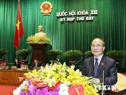 Khai mạc kỳ họp thứ 7 Quốc Hội khóa XIII