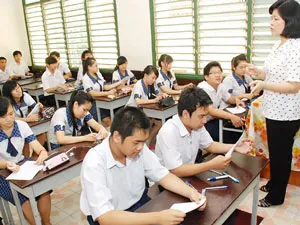Thi tốt nghiệp THPT 2014: Giám sát kết quả học tập của học sinh bằng phần mềm quản lý