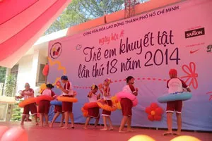 Ngày hội văn hóa thể thao trẻ em khuyết tật lần thứ 18