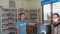 Quận 12 đưa vào hoạt động phòng đọc sách cho công nhân tại phường Hiệp Thành