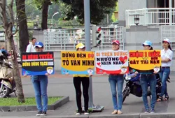 TP.HCM: Hoạt động tuyên truyền an toàn giao thông gặp khó khăn