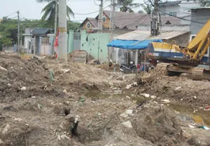 Hàng loạt dự án chậm tiến độ vì vướng giải tỏa