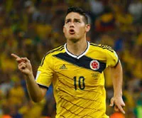 Colombia vào tứ kết: James Rodriguez trở thành người hùng
