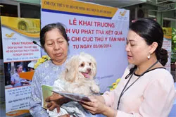 Dịch vụ hoàn trả hồ sơ thú y qua đường bưu điện
