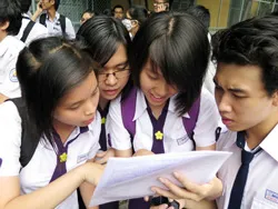 TP.HCM công bố điểm thi lớp 10 năm 2014