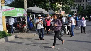 Kết thúc ngày thi thứ nhất ĐH-CĐ đợt 2: Gần 100 trường hợp vi phạm quy chế