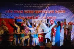 Trao giải Liên hoan tuyên truyền lưu động TP.HCM năm 2014