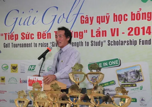 Giải Golf gây Quỹ Tiếp sức đến trường-2014 sẽ trao học bổng cho 1.000 tân sinh viên