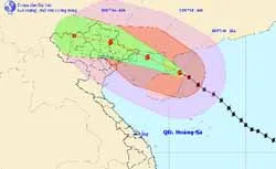 Các địa phương khẩn trương đối phó với bão số 2
