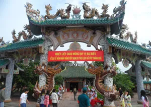 Công trình di tích Miếu Nổi được công nhận di tích cấp thành phố