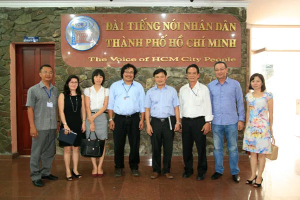 Đài TNND TPHCM và Đài PT-TH Nam Định xúc tiến chương trình hợp tác