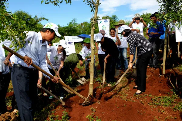 Quỹ 1 triệu cây xanh cho Việt Nam: Trồng cây xanh tại đồi Độc Lập - Điện Biên Phủ